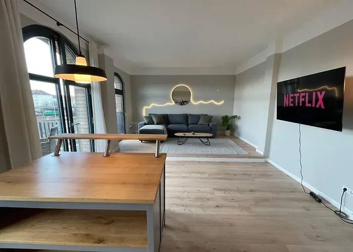 Loft 7 15Min Hbf 2Br Smart Tv Wifi